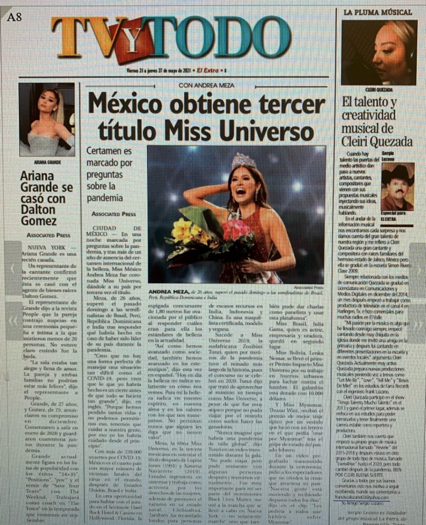 Cleiri - TV Y Todo - News Article Cleiri - TV Y Todo - News Article